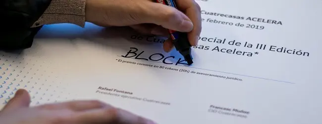 Cuatrecasas emite tokens para ofrecer servicios legales a través de Blockchain