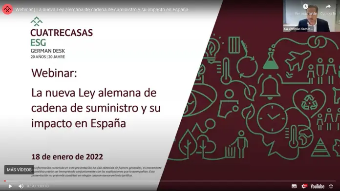 Webinar: La nueva Ley alemana de cadena de suministro y su impacto en España