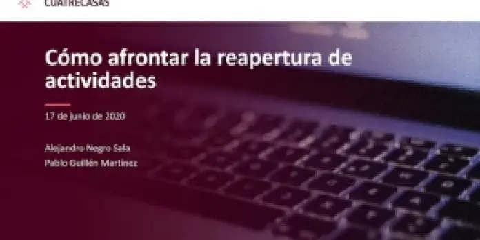 Webinar | Cómo afrontar la reapertura de actividades