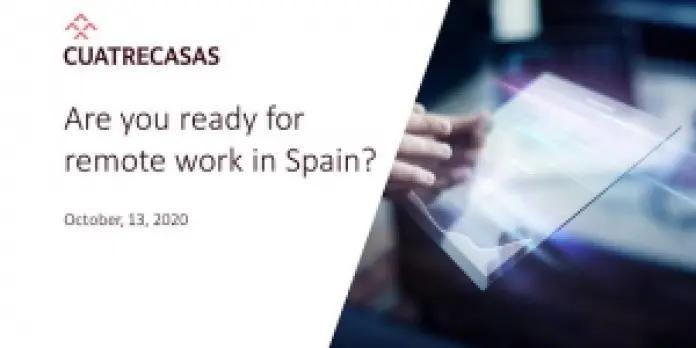 Webinar | Are you ready for remote work in Spain?