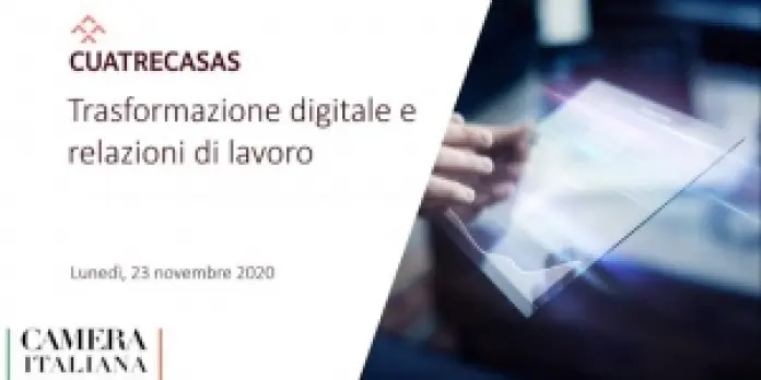 Webinar | Trasformazione digitale e relazioni di lavoro