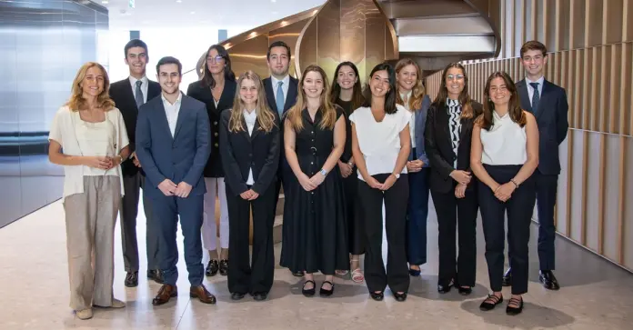 Trece alumnos participaron en el programa de prácticas de verano de Cuatrecasas