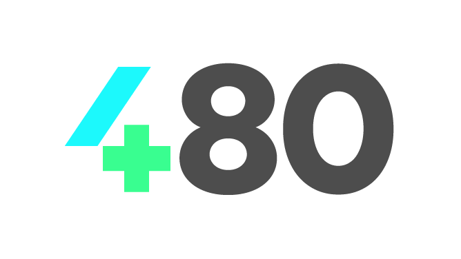 Logo de Cuatroochenta