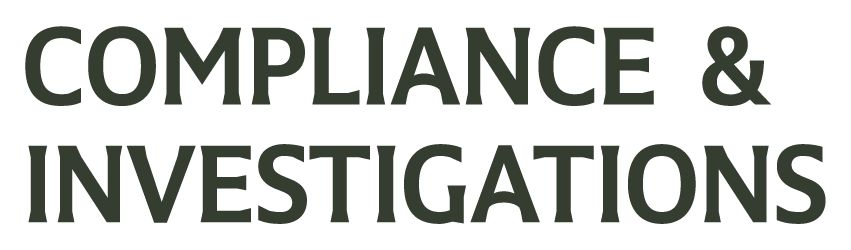 Logo compliance and investigations